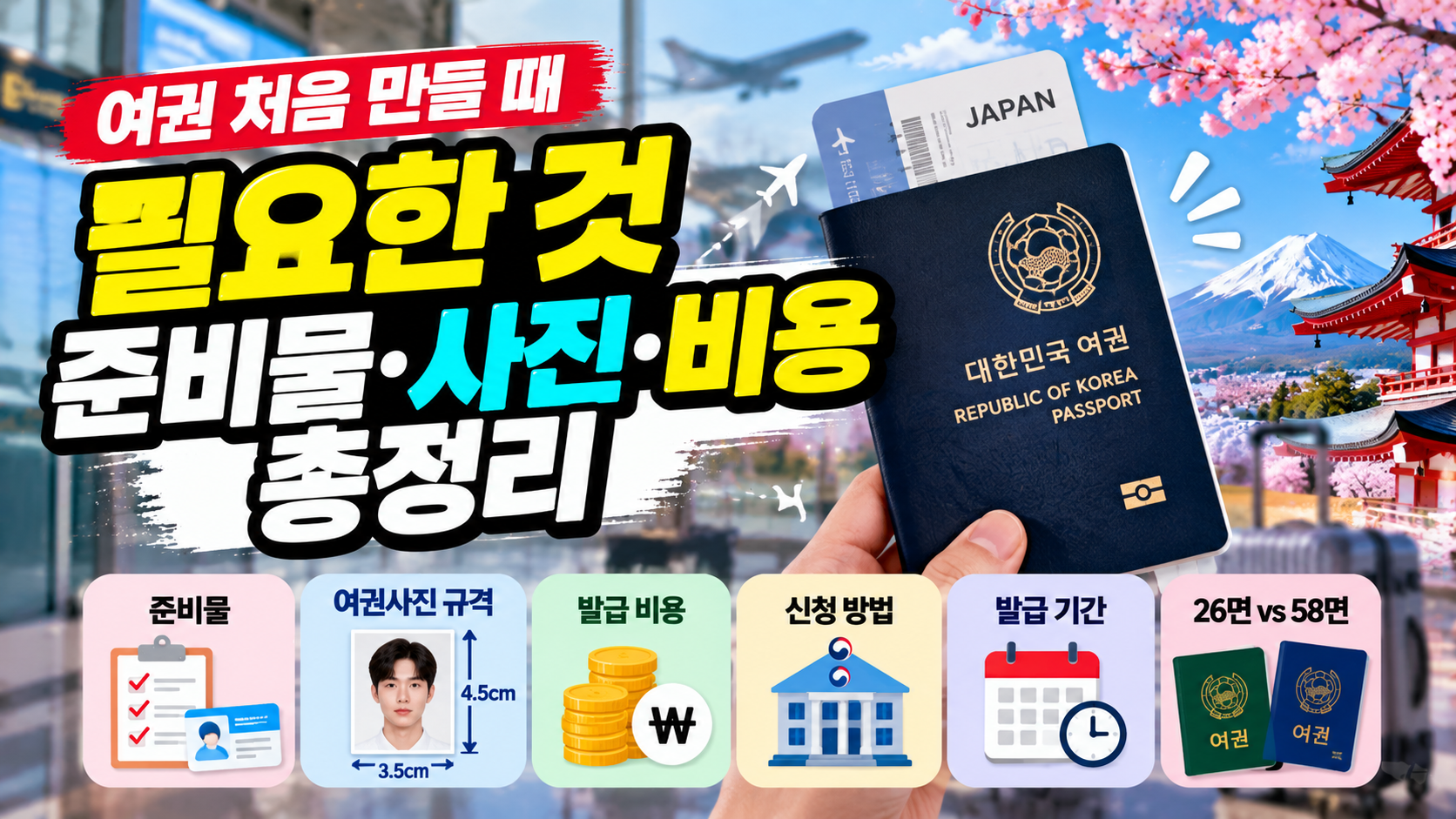 여권 만드는 법 프로필